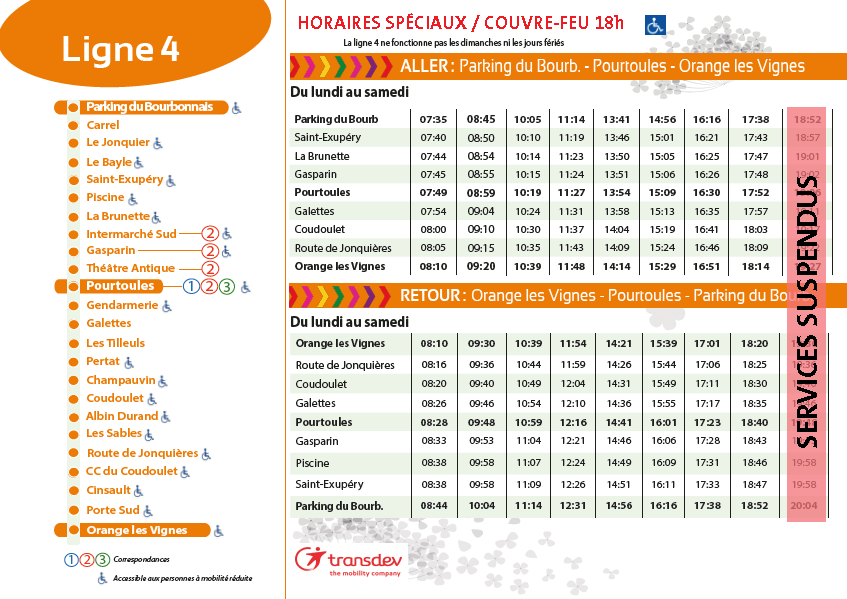 Horaire Ligne 4 Nemours